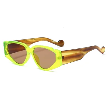 Sexy, Óculos estilo Olho de Gato Mulheres Marca de Designer, Espelho de Óculos de Sol das Senhoras Rodada Lente de Sombras para mulheres de Óculos UV400