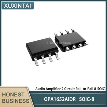 20Pcs/Monte OPA1652AIDR OPA1652 Amplificador de Áudio 2 Circuito Rail-to-Rail 8-SOIC